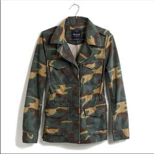Madewell camo jacket